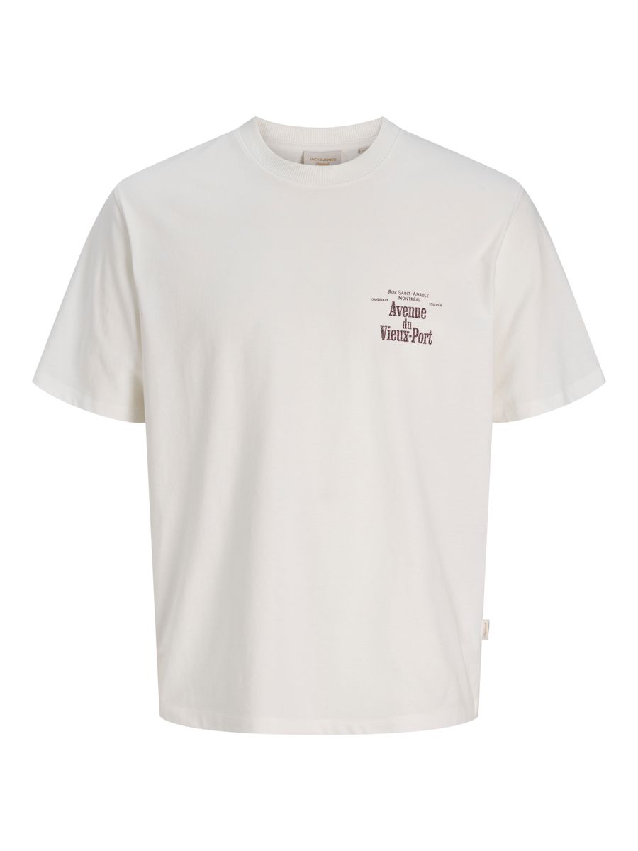 JORMONTREAL TYPO BACK TEE SS CN