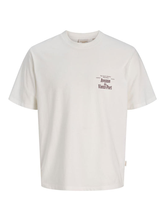 JORMONTREAL TYPO BACK TEE SS CN