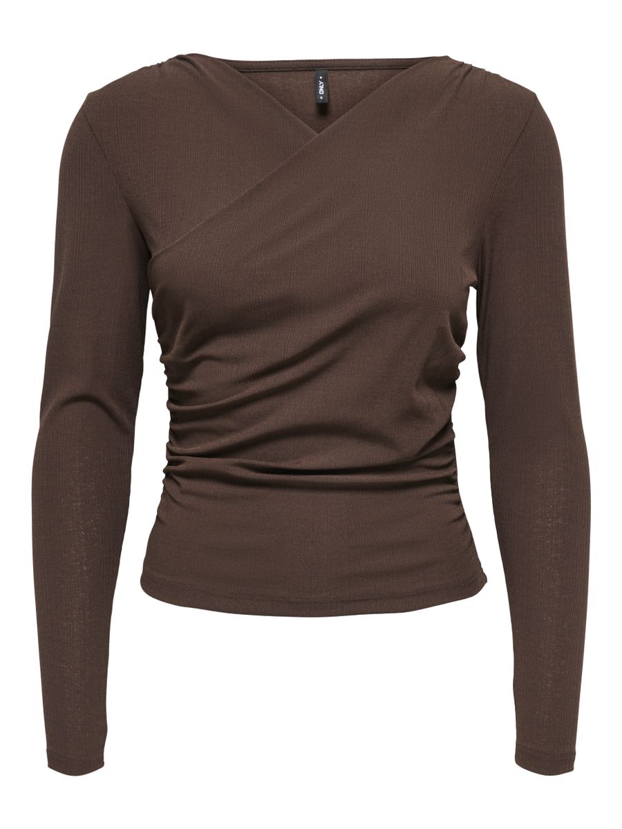 ONLLEXI L/S WRAP TOP JRS