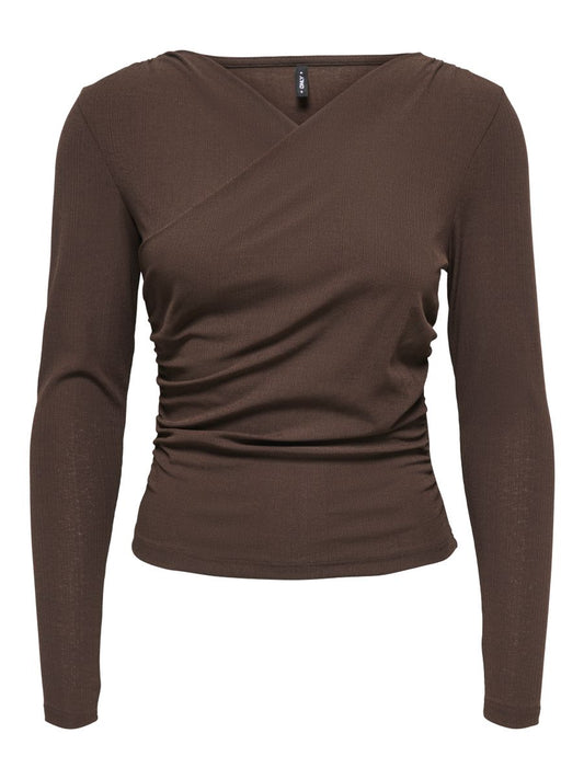 ONLLEXI L/S WRAP TOP JRS