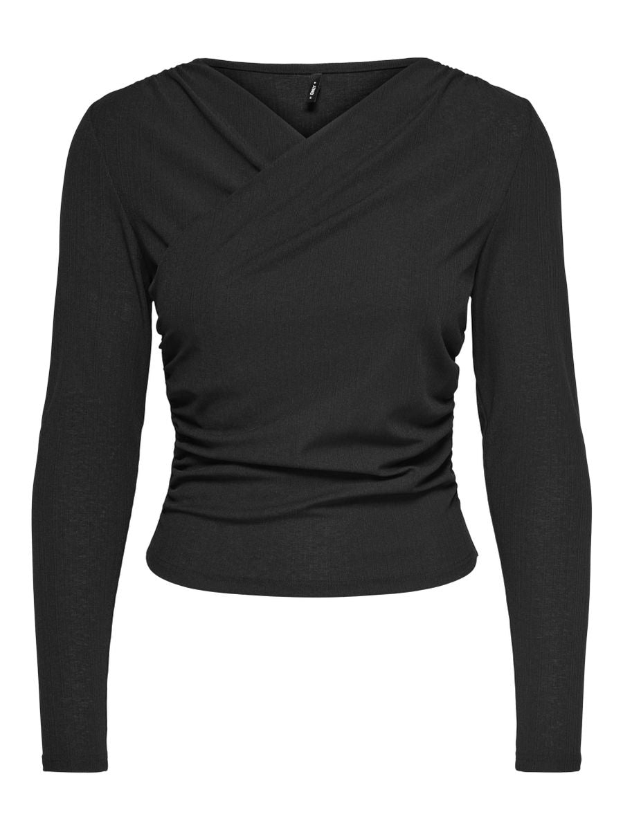 ONLLEXI L/S WRAP TOP JRS