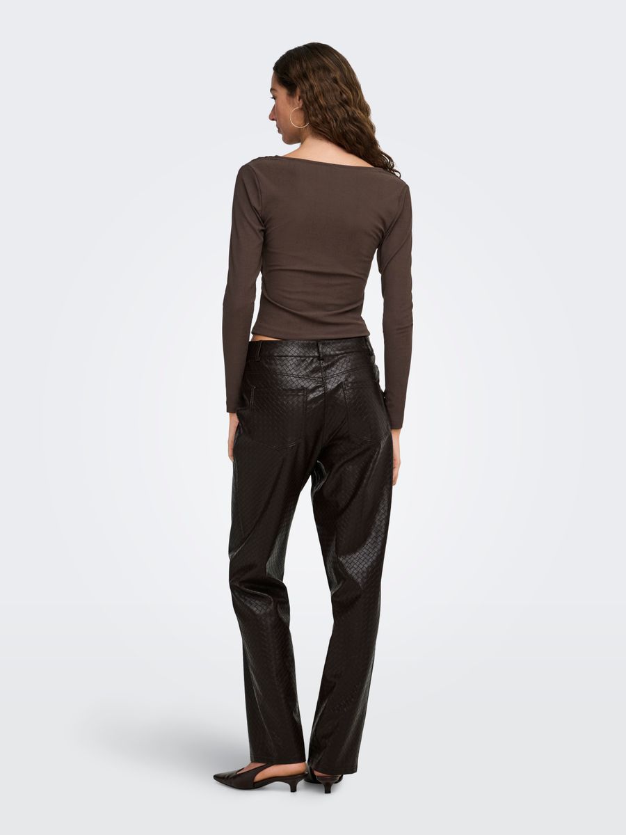 ONLLEXI L/S WRAP TOP JRS