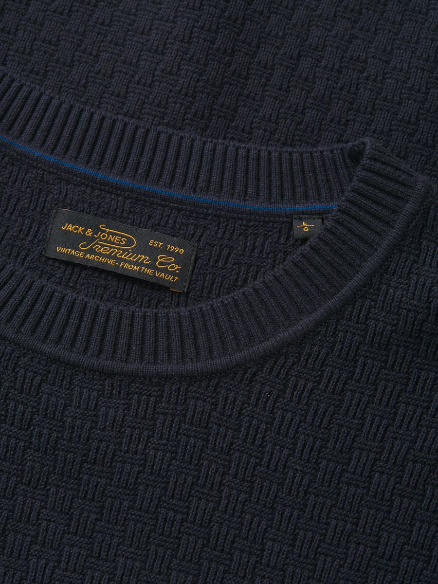 JPRBLUSTANLEY KNIT CREW NECK BF LN