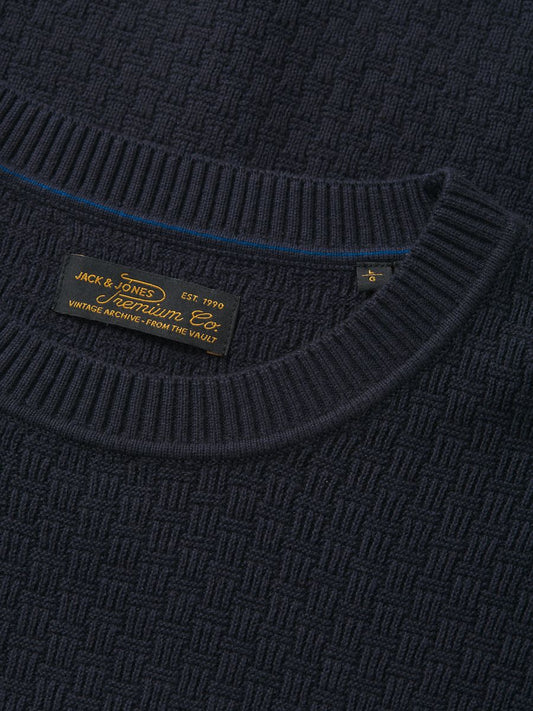JPRBLUSTANLEY KNIT CREW NECK BF LN