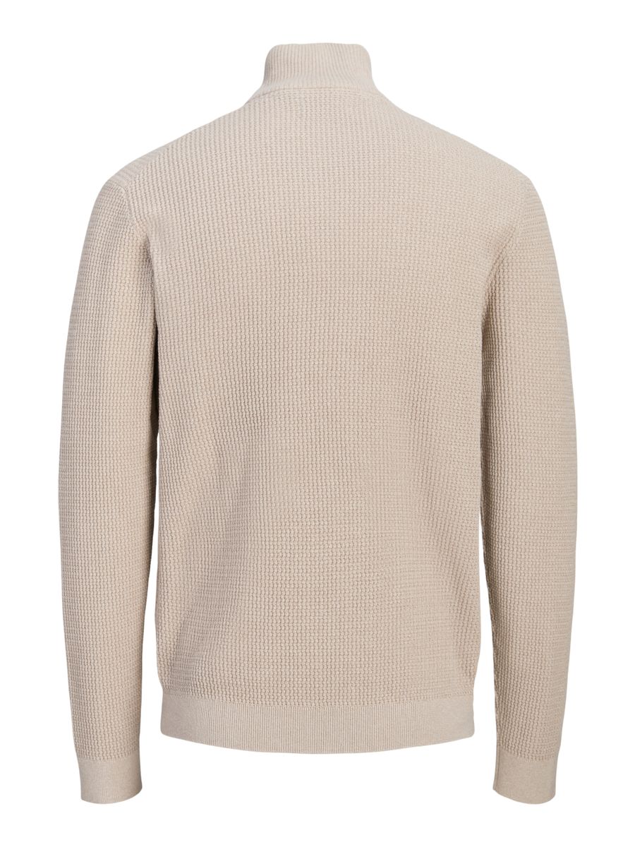 JPRBLUSTANLEY KNIT HALF ZIP BF