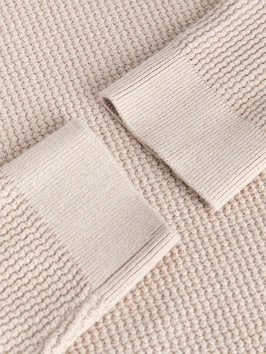 JPRBLUSTANLEY KNIT HALF ZIP BF