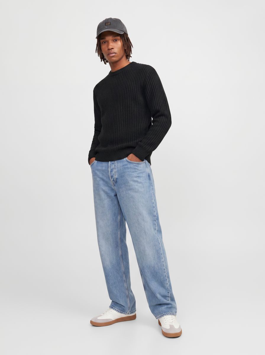 JJJAXON KNIT CREW NECK