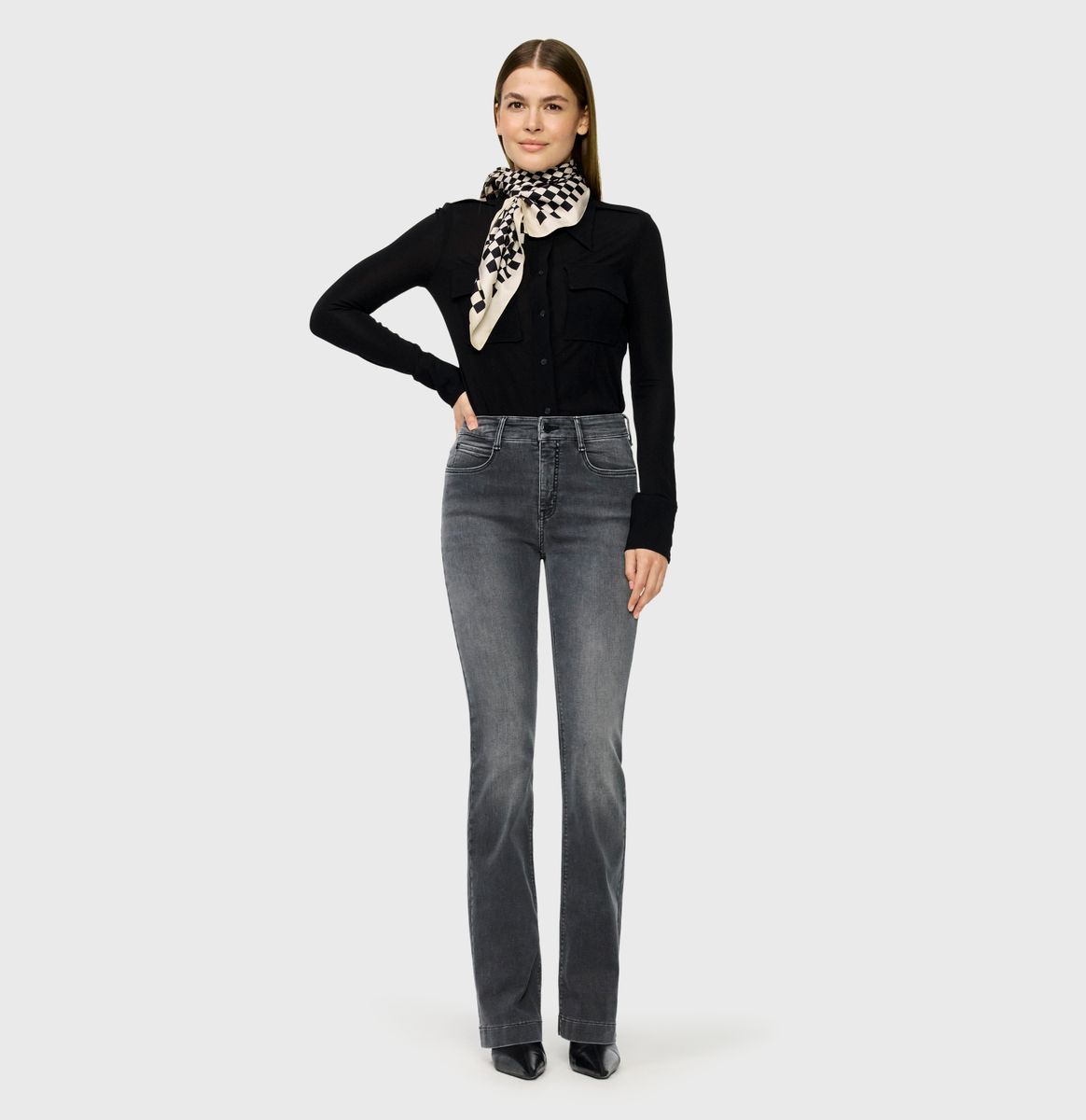 MAC JEANS - DREAM BOOT, Authentic mega flex