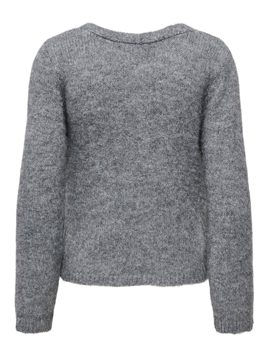 ONLMAGGIE LS CROSS V-NECK CC KNT