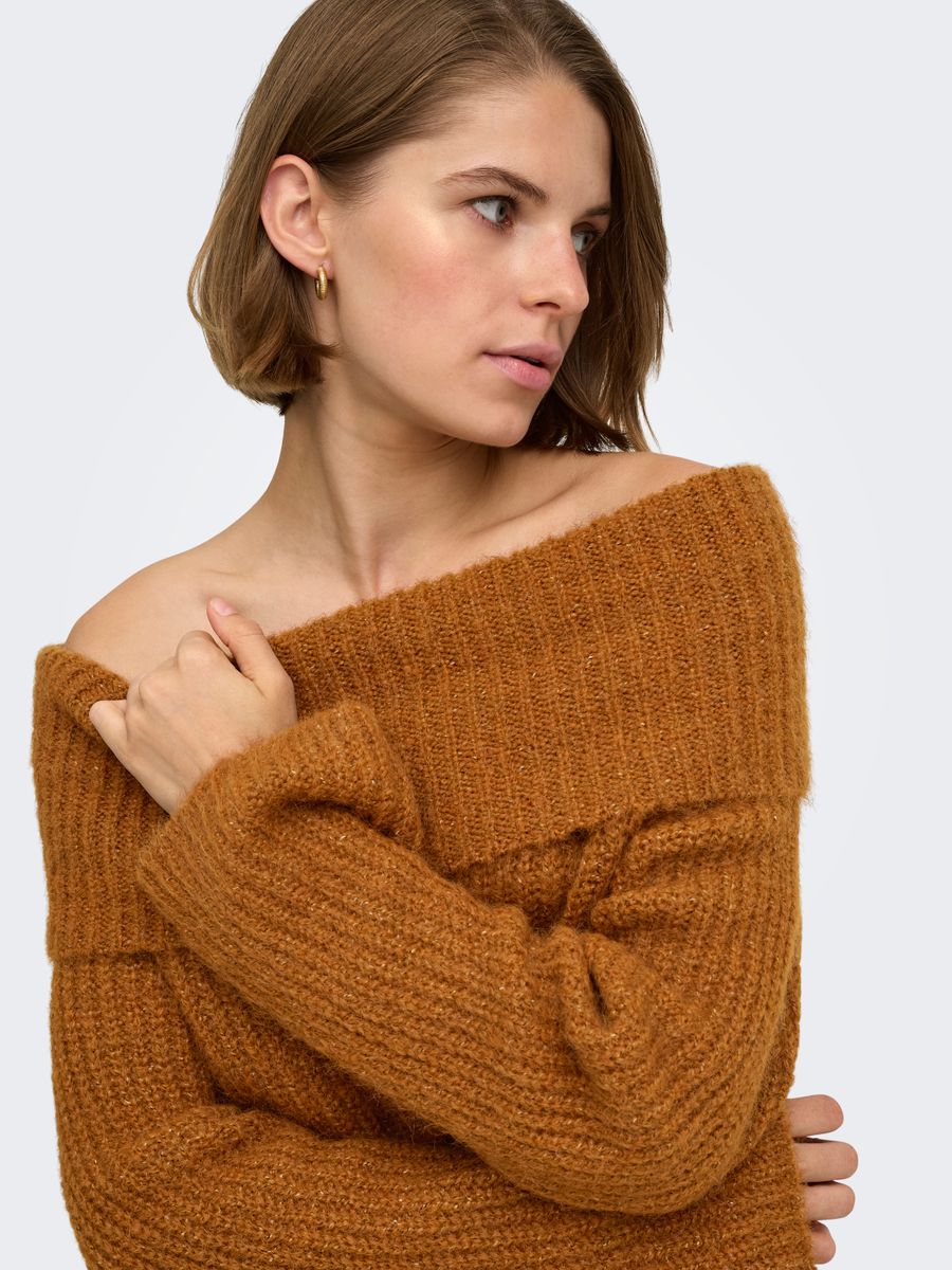 ONLMAGGIE LS OFF SHOULDER KNT