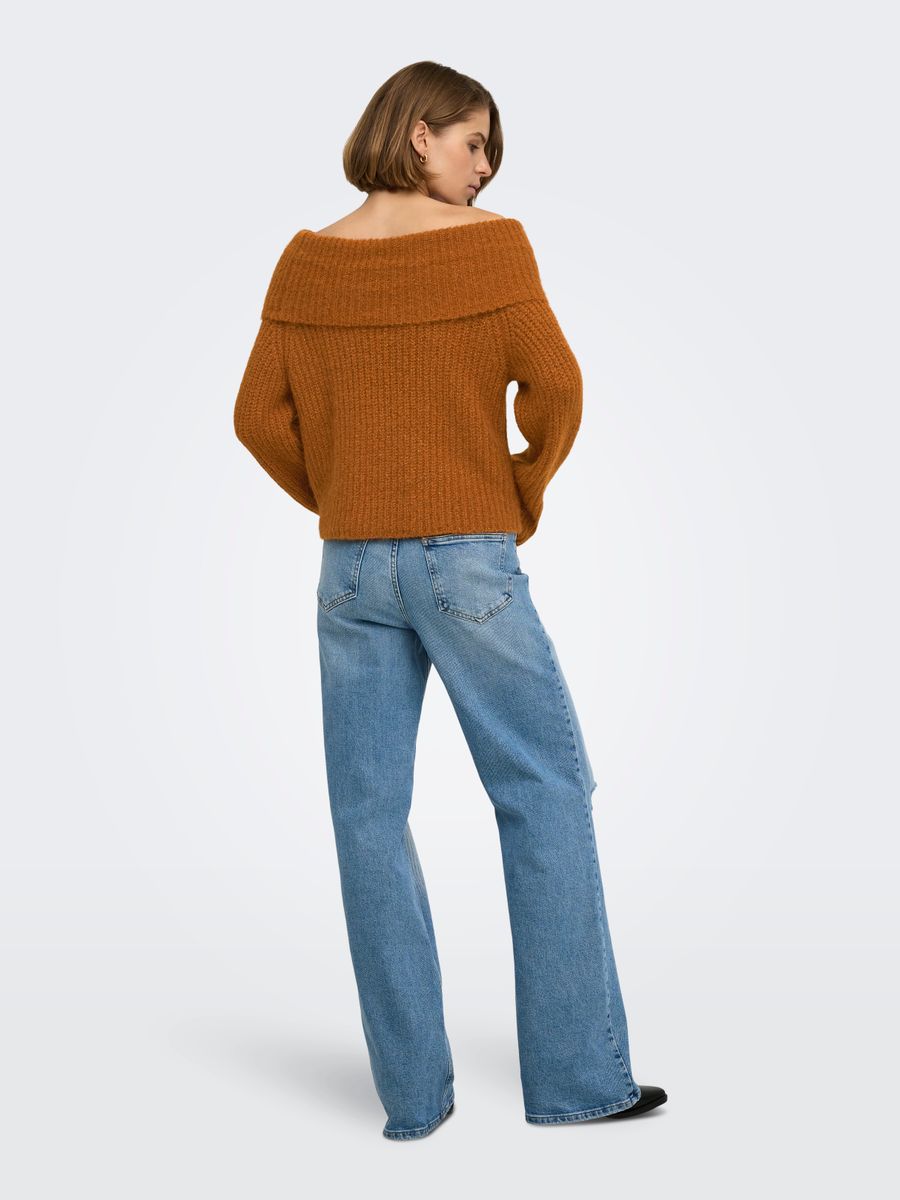 ONLMAGGIE LS OFF SHOULDER KNT