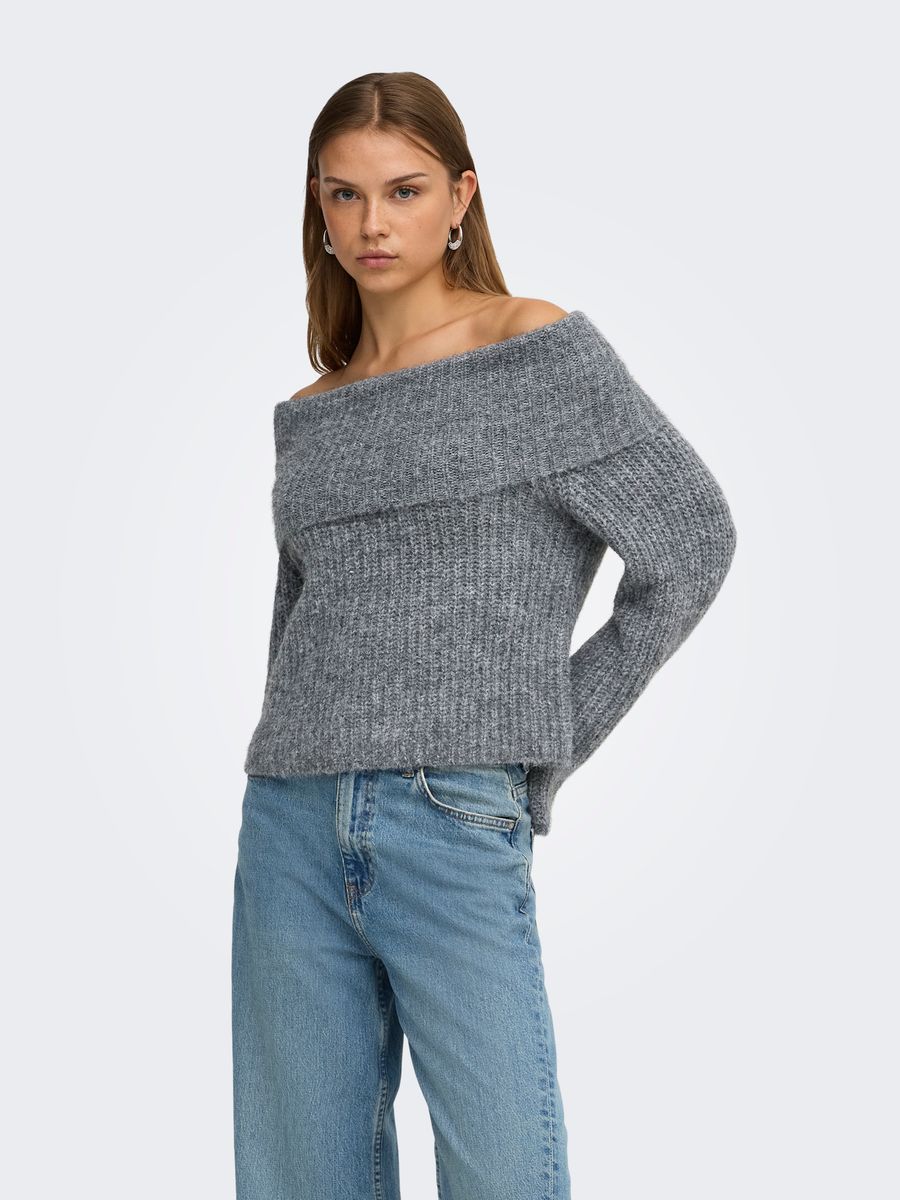 ONLMAGGIE LS OFF SHOULDER KNT