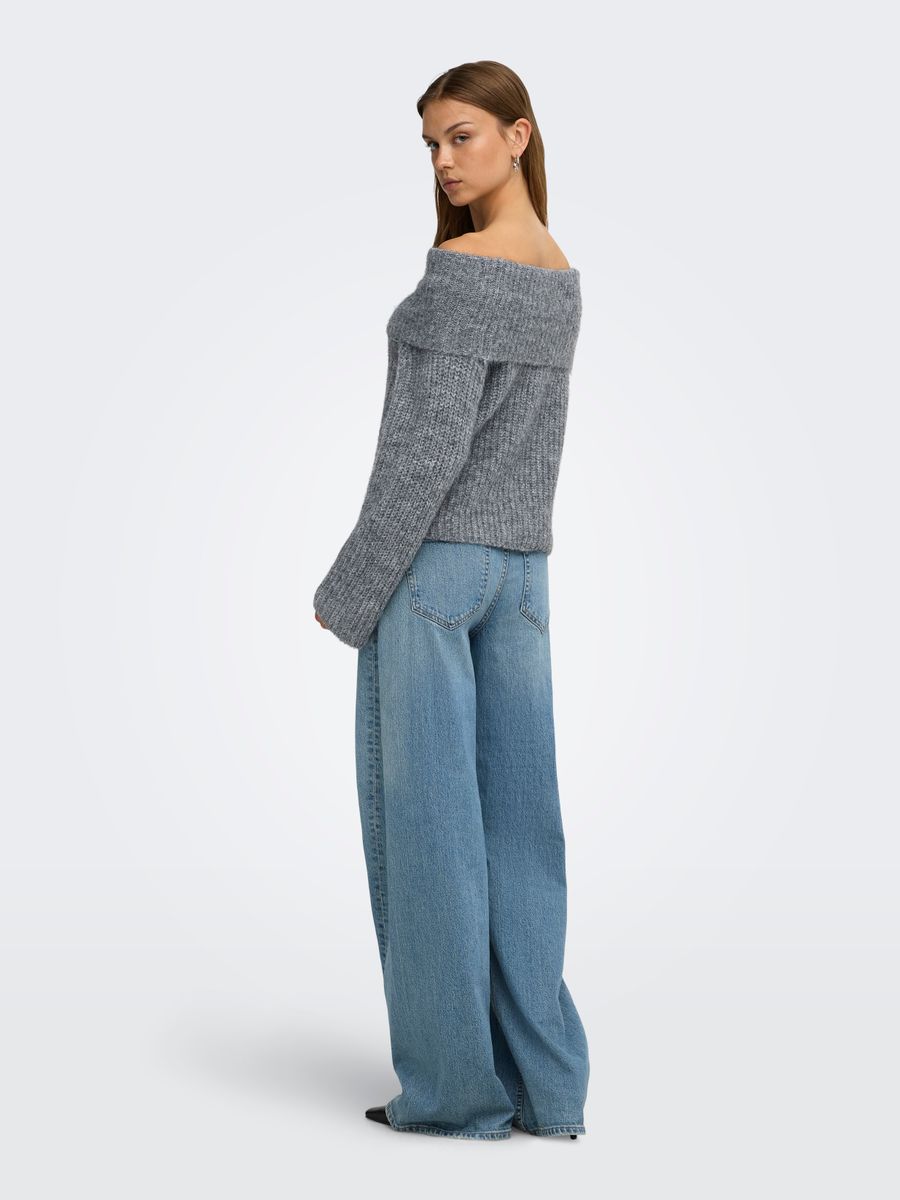 ONLMAGGIE LS OFF SHOULDER KNT