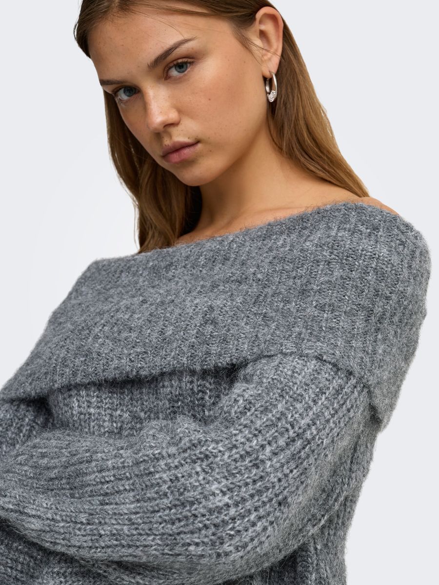 ONLMAGGIE LS OFF SHOULDER KNT