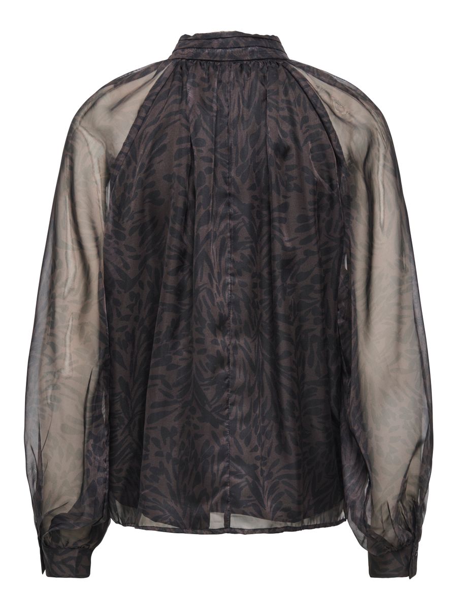 ONLLUMERIA L/S TIE BLOUSE WVN