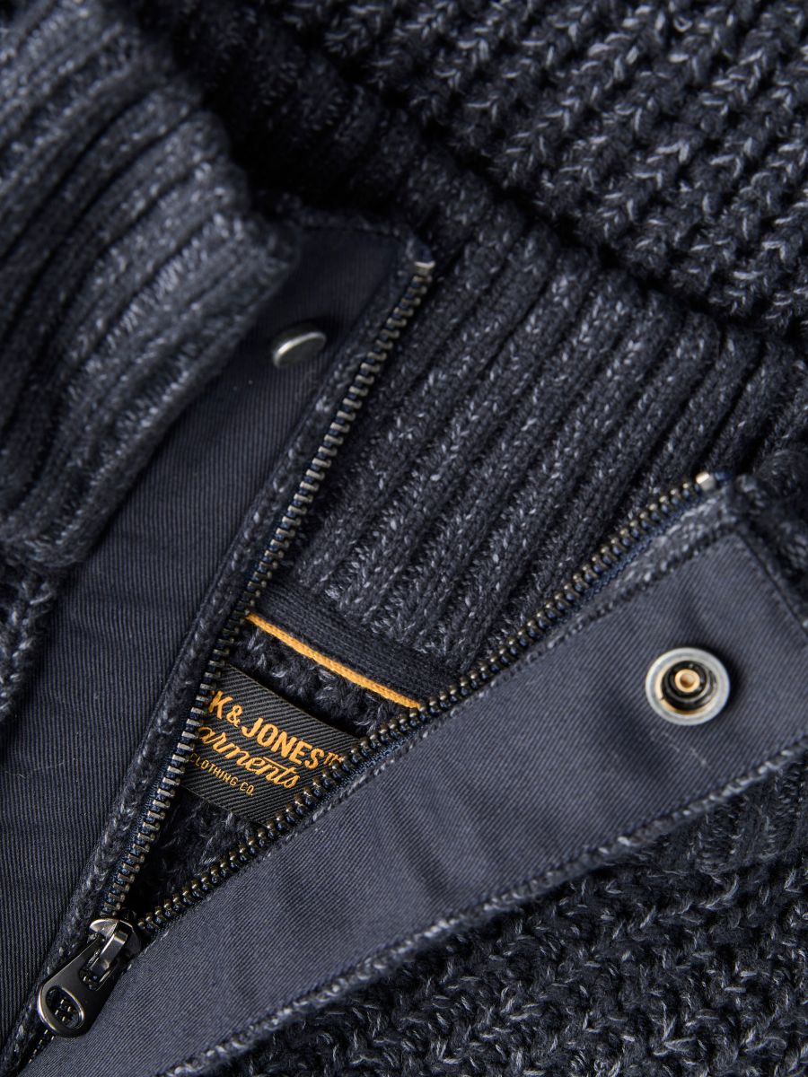 JJROOSTER KNIT HALF ZIP
