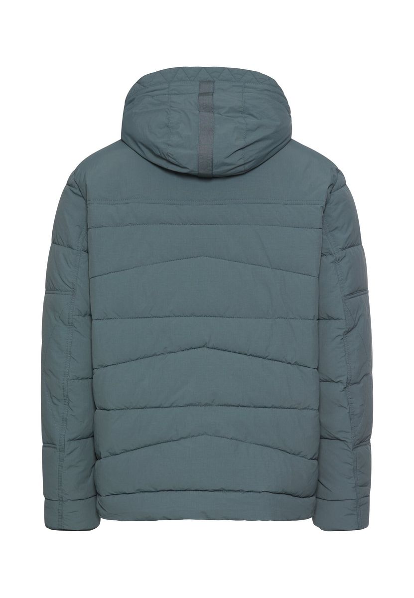 Steppjacke mit abnehmbarer Kapuze