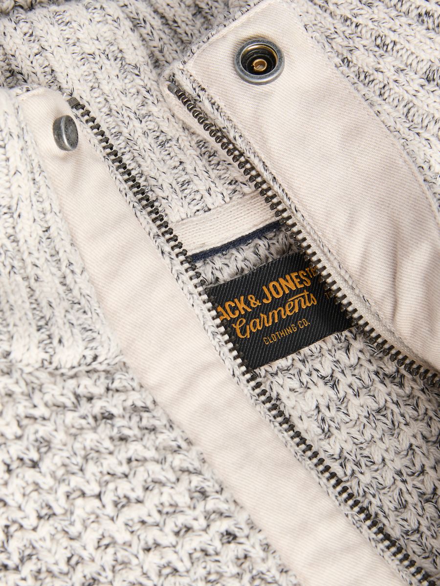 JJROOSTER KNIT HALF ZIP