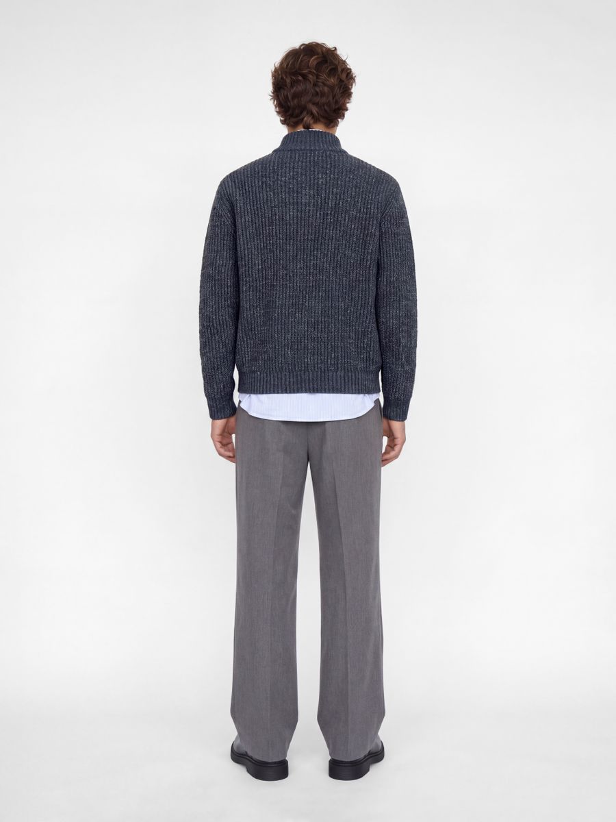 JJROOSTER KNIT HALF ZIP
