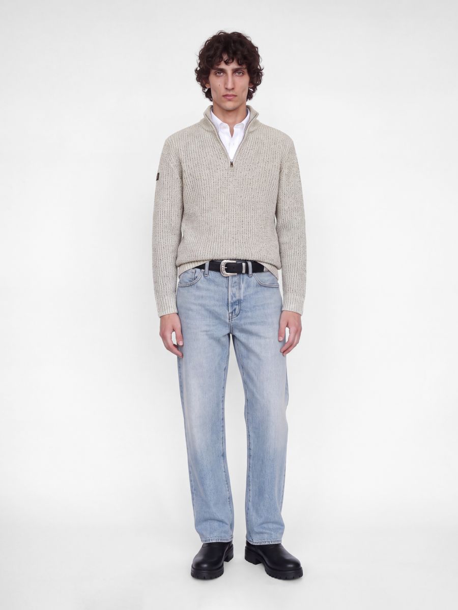 JJROOSTER KNIT HALF ZIP