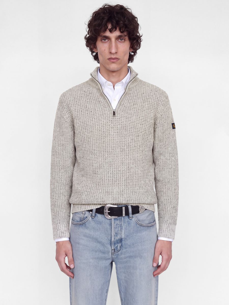 JJROOSTER KNIT HALF ZIP