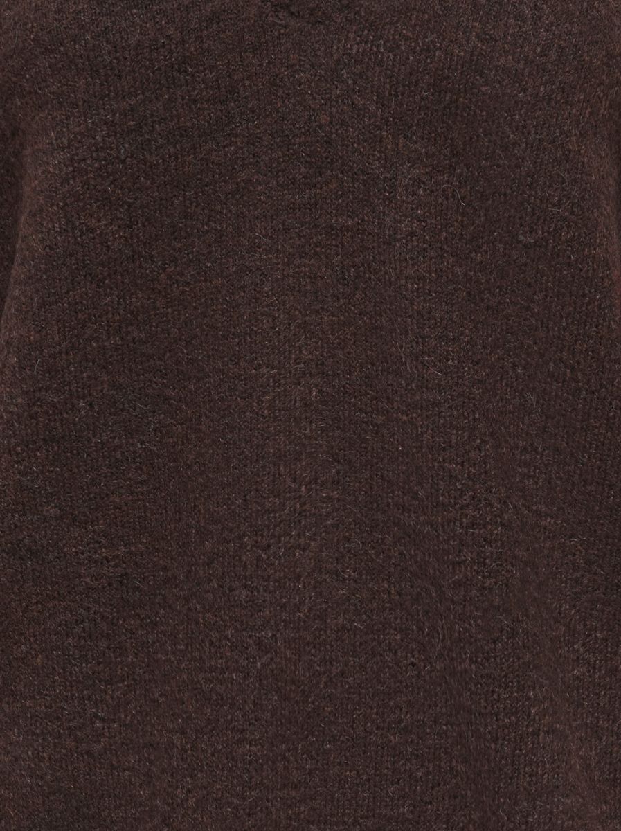 ONLCLOVER LS LACE V-NECK REVERSIBLE KNT