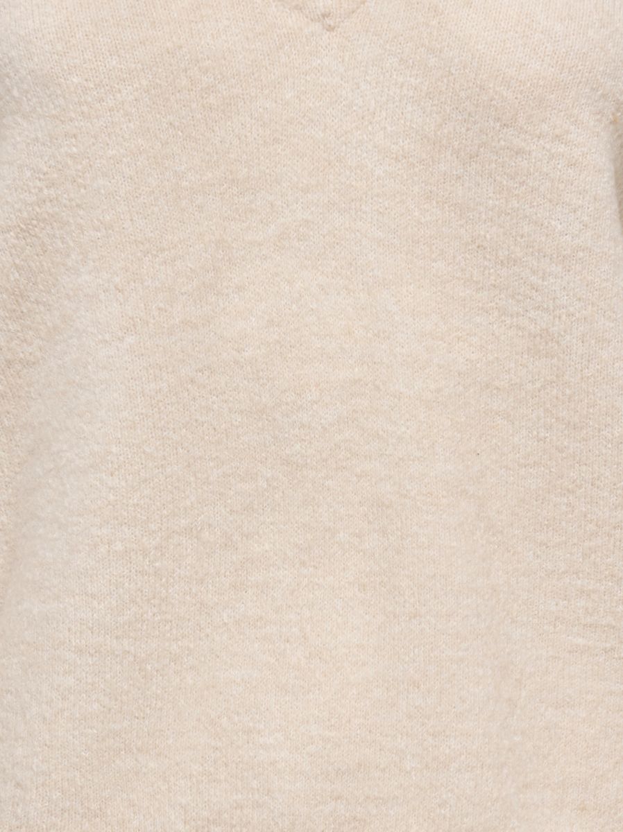 ONLCLOVER LS LACE V-NECK REVERSIBLE KNT