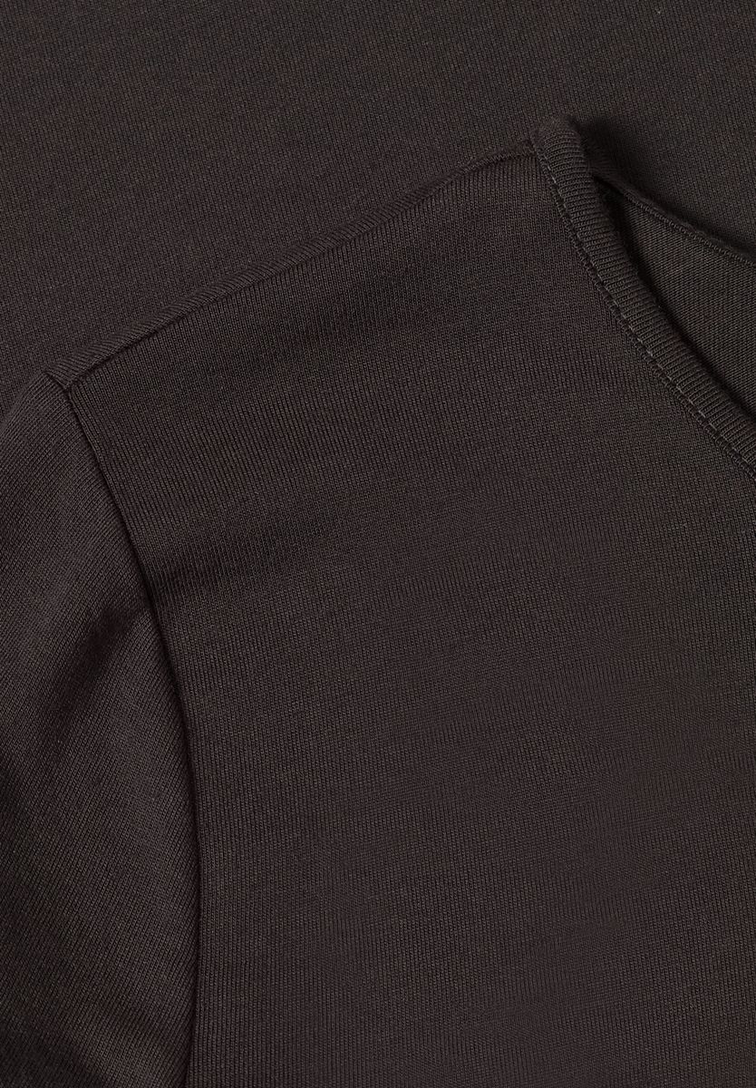 Langarm Shirt mit Rundhals und Spitze