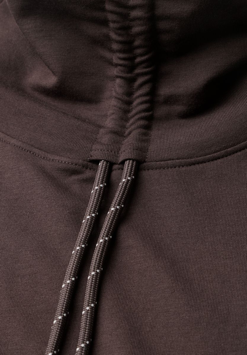 Langarm Shirt mit Rollkragen und Tunnelzug