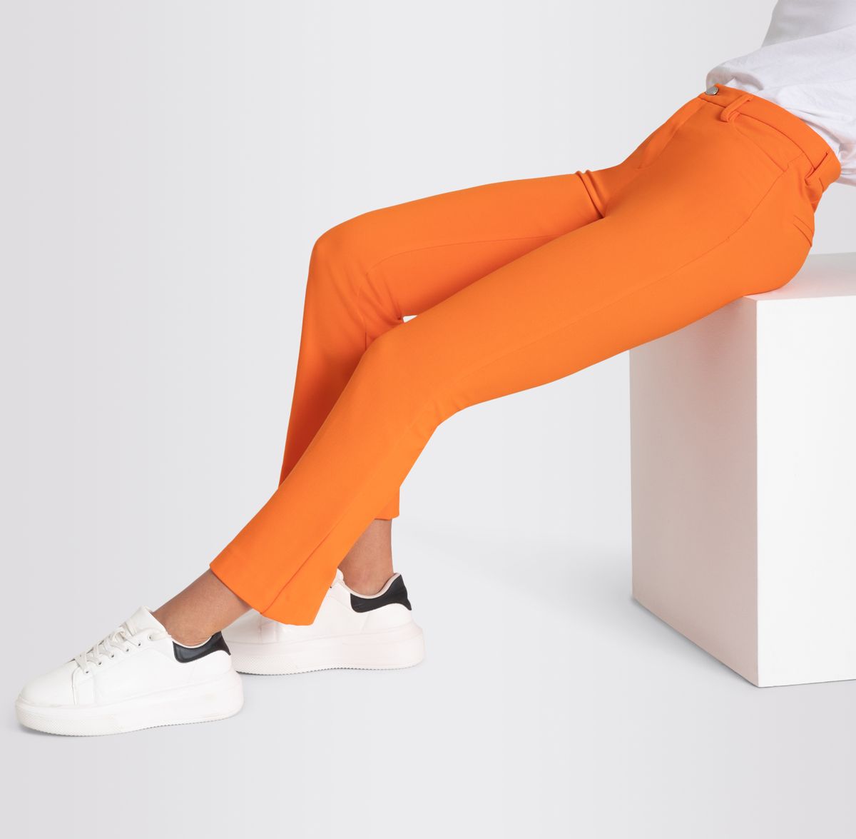 MAC JEANS - AIDA KICK , Stretch Ribbon