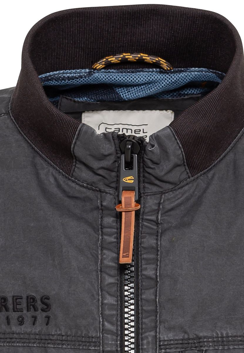 Leichter Blouson aus Baumwolle im Washed Look