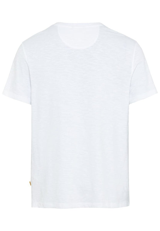 Kurzarm Henleyshirt aus reiner Baumwolle