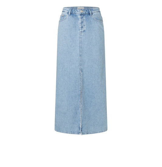 MAC JEANS - MAXI SKIRT, Fluent comfort denim