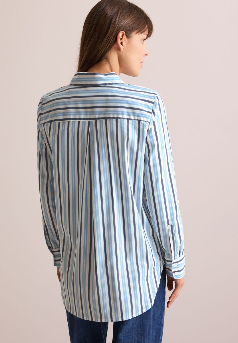 Gestreifte Longblouse