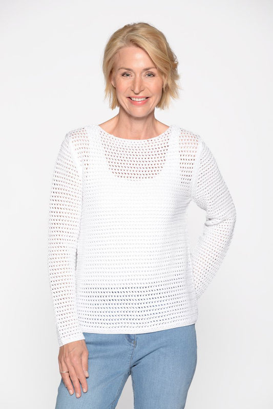 Rdh.-Pullover, 1/1 Arm, uni
