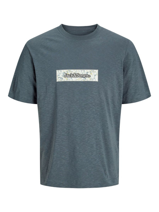 JORSPLIT AOP BRANDING TEE SS CREW NECK