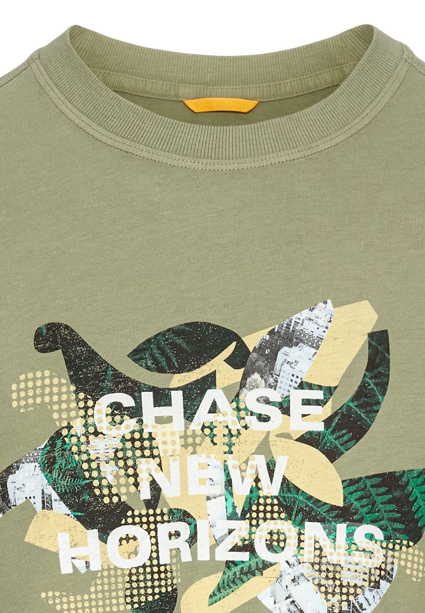 T-Shirt mit Print aus Organic Cotton