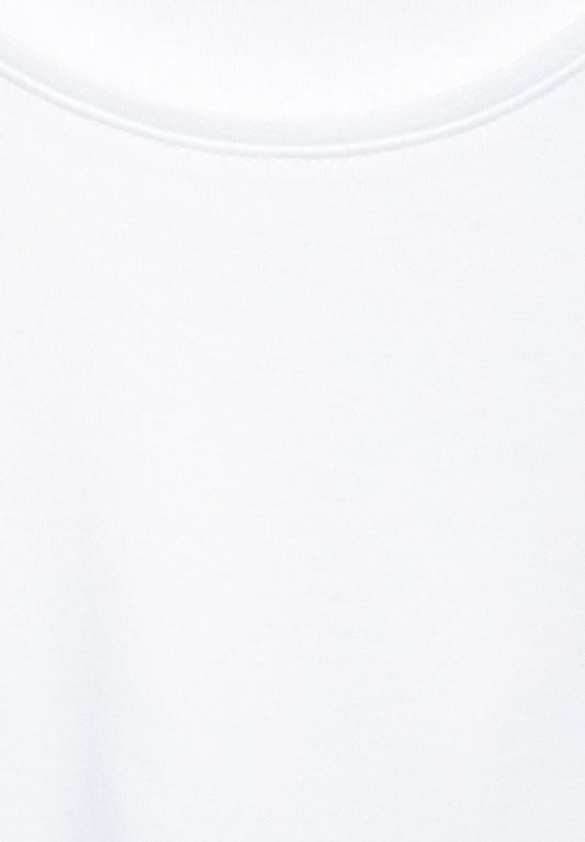 T-Shirt in Unifarbe