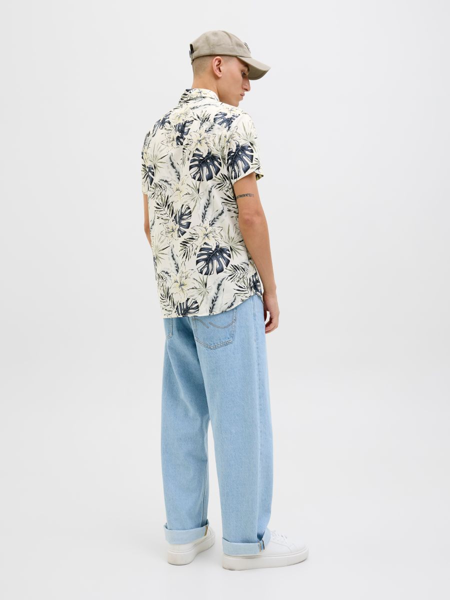 JJHAWAII AOP SHIRT SS LN