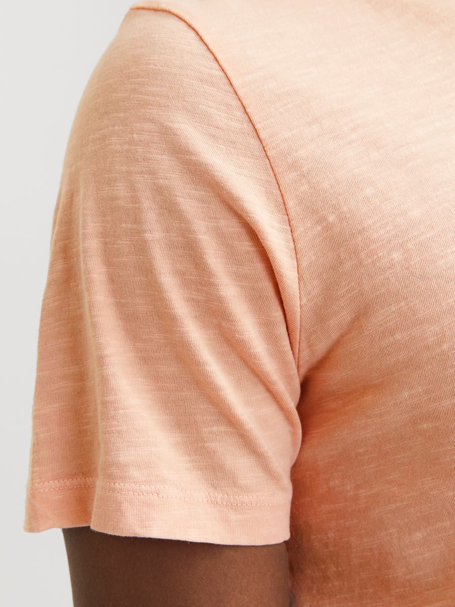JJESPLIT NECK TEE SS NOOS