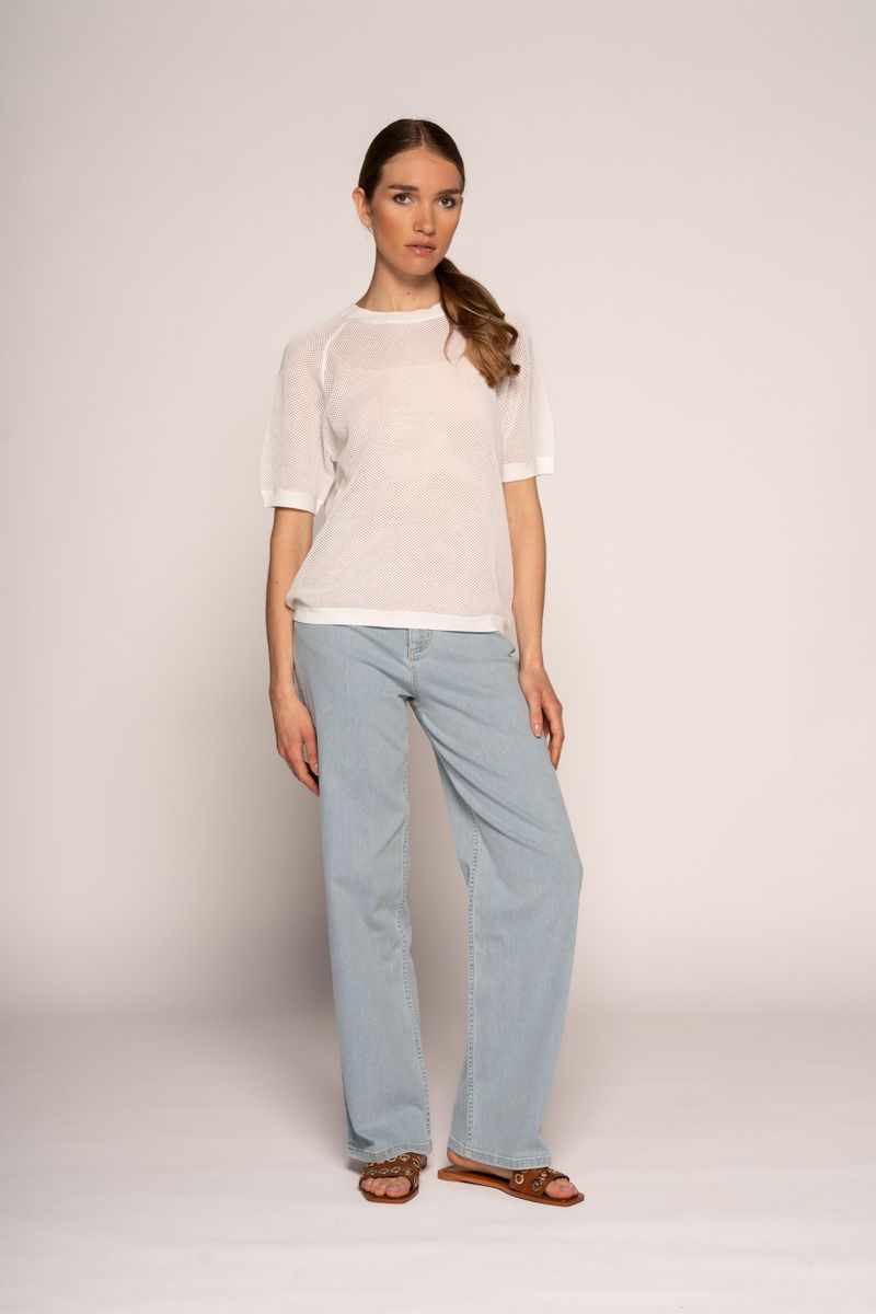 Pullover, Rundhals, 1/2-Arm