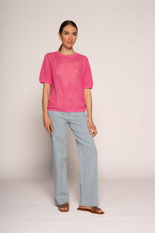 Pullover, Rundhals, 1/2-Arm
