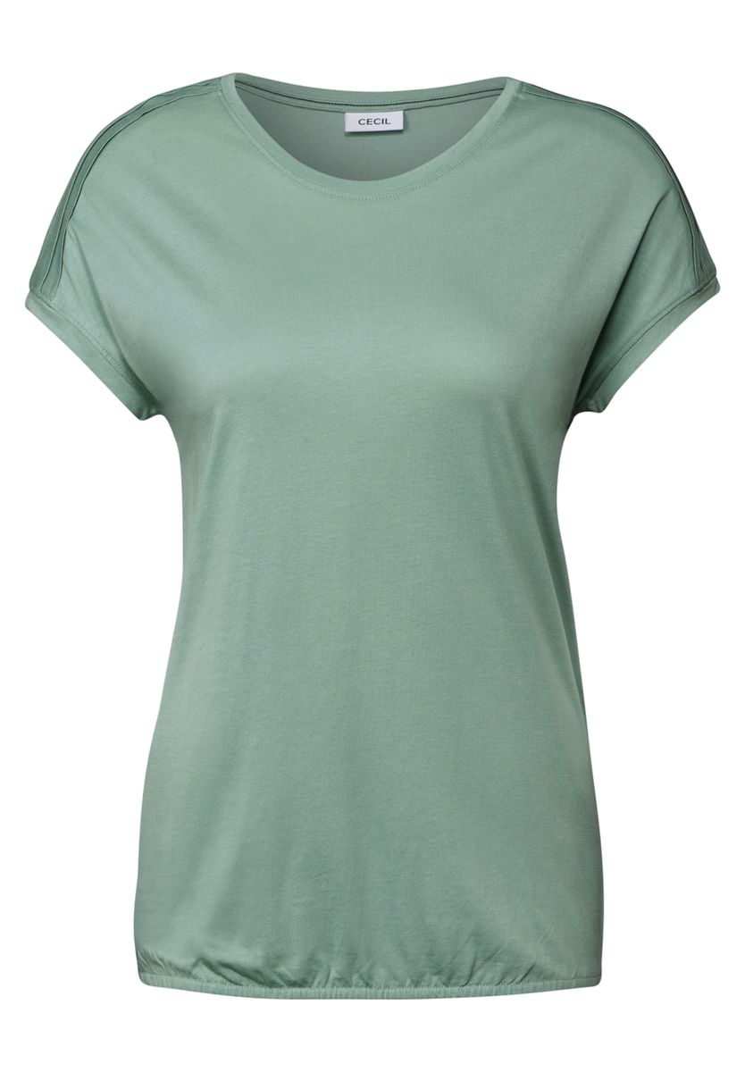 Shirt in Unifarbe