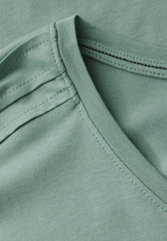 Shirt in Unifarbe