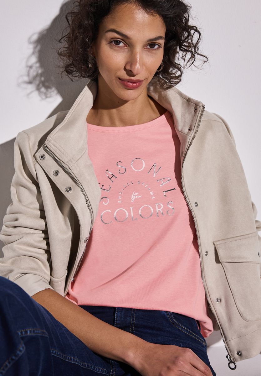 T-Shirt mit Wording
