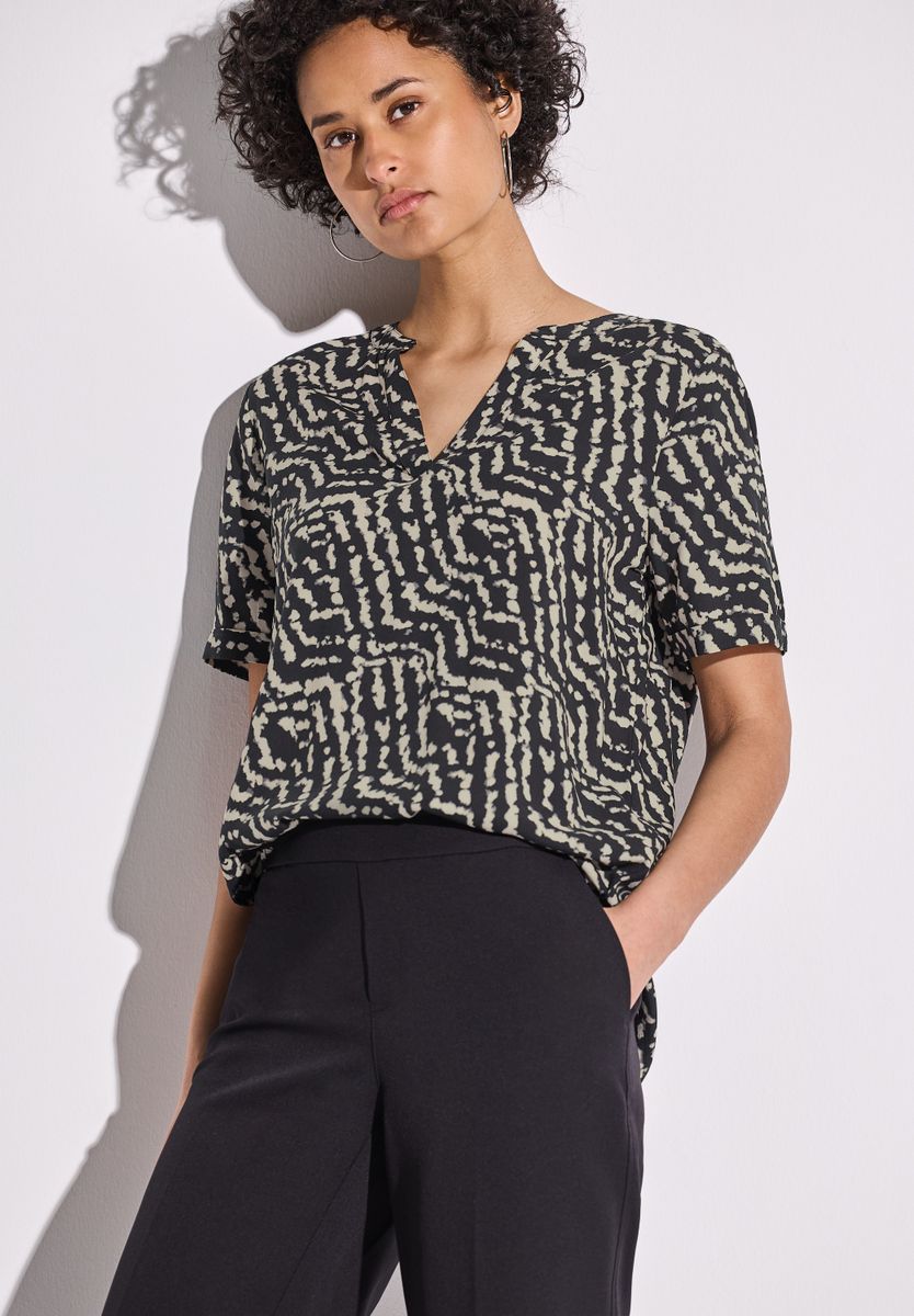 Bedruckte Bluse