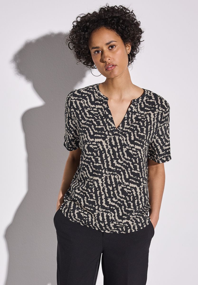 Bedruckte Bluse