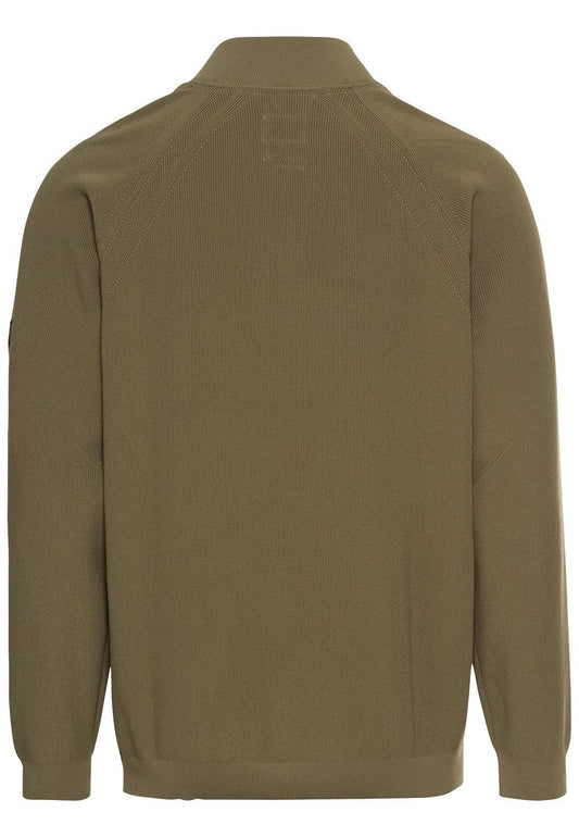 Strickjacke aus atmungsaktivem Polyester