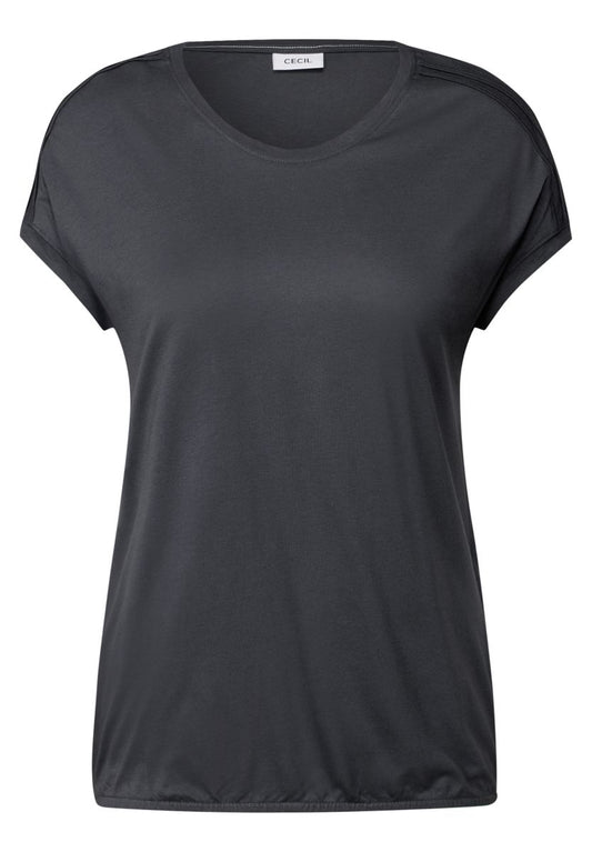 Shirt in Unifarbe