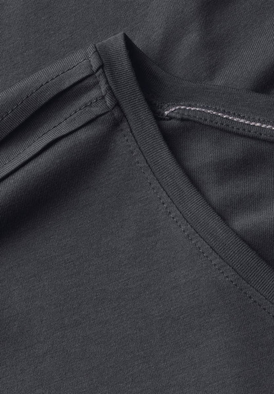 Shirt in Unifarbe